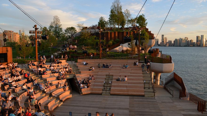 Anfiteatro en Little Island.