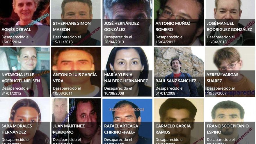 Sin rastro de más de 50 personas en Canarias este 9M, Día de los Desaparecidos