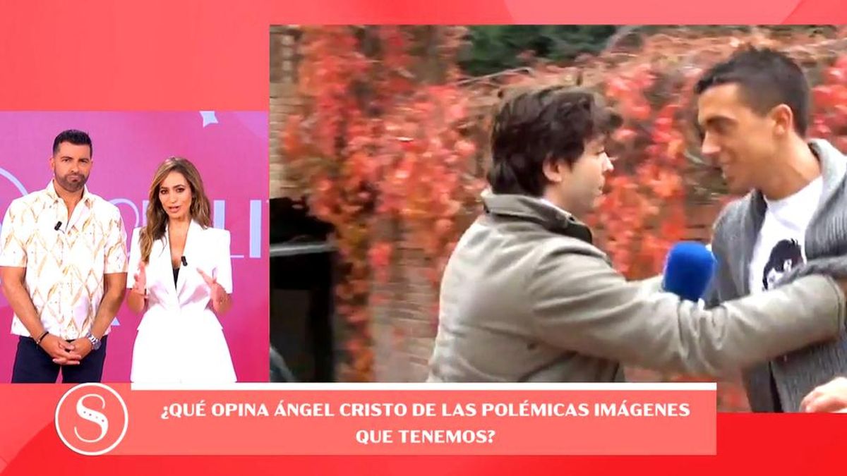 'Socialité' rescata 14 años después un vídeo "inédito" de Ángel Cristo fuera de sí contra un reportero de Telecinco