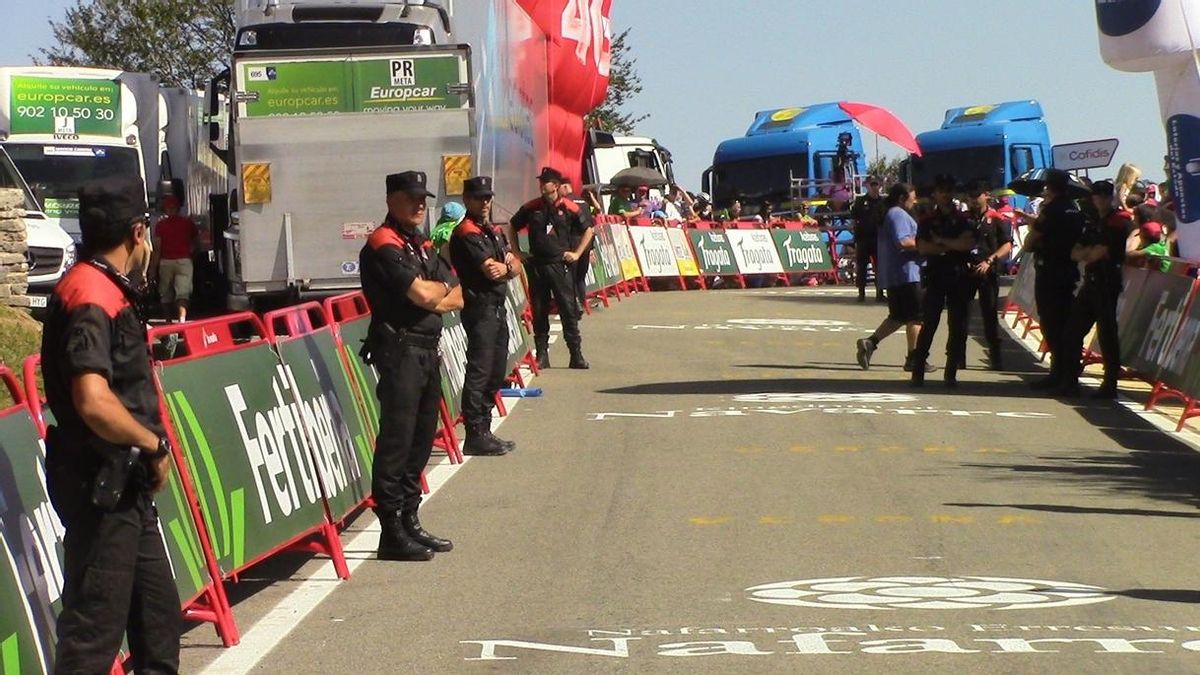 APF pide el cese del director de Interior por "falsear datos de la participación de la Policía Foral en la Vuelta"