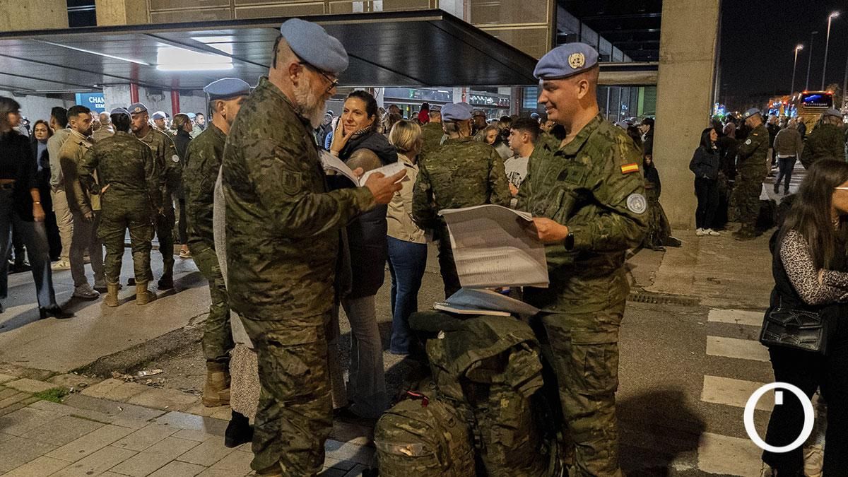 Parte hacia Líbano el segundo relevo de la Brigada Guzmán el Bueno