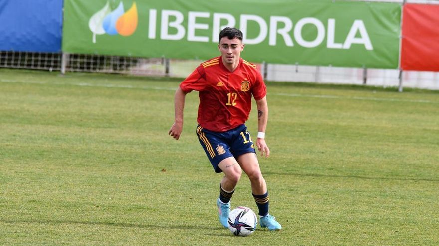Alberto Moleiro, a la Sub-21