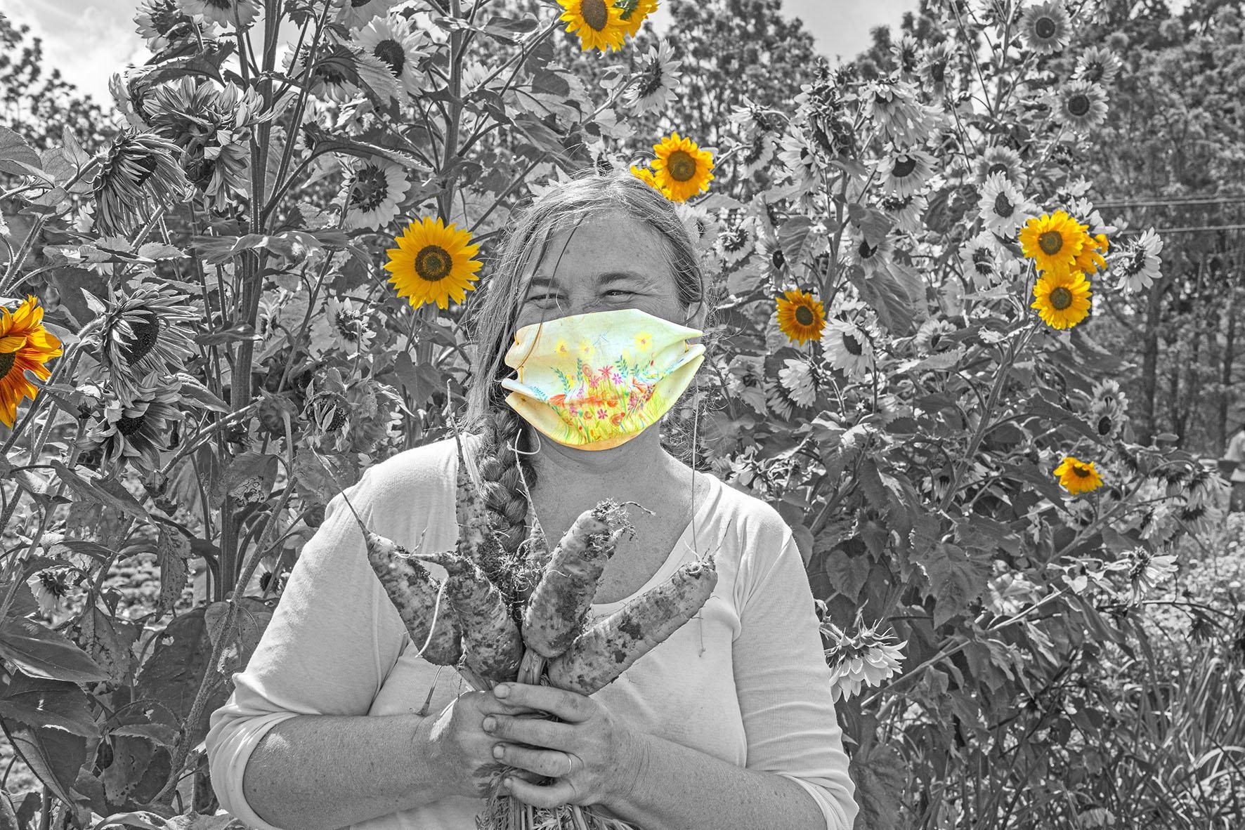 Rosi Campos, agricultora ecológica y gerente de La Zanahoria Bioglobal