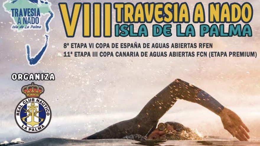 Este sábado se celebra ‘VIII Travesía a Nado Isla de La Palma’