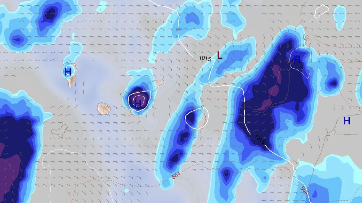 Lluvia, calor y calima para despedir octubre: la previsión de Aemet para los próximos días en Canarias