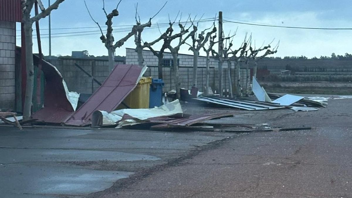 La borrasca ocasiona daños en 25 colegios de Extremadura y preocupación por el desembalse en Valdebótoa