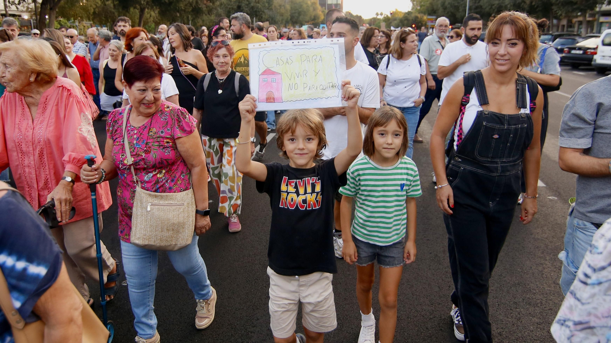 Manifestación por la vivienda