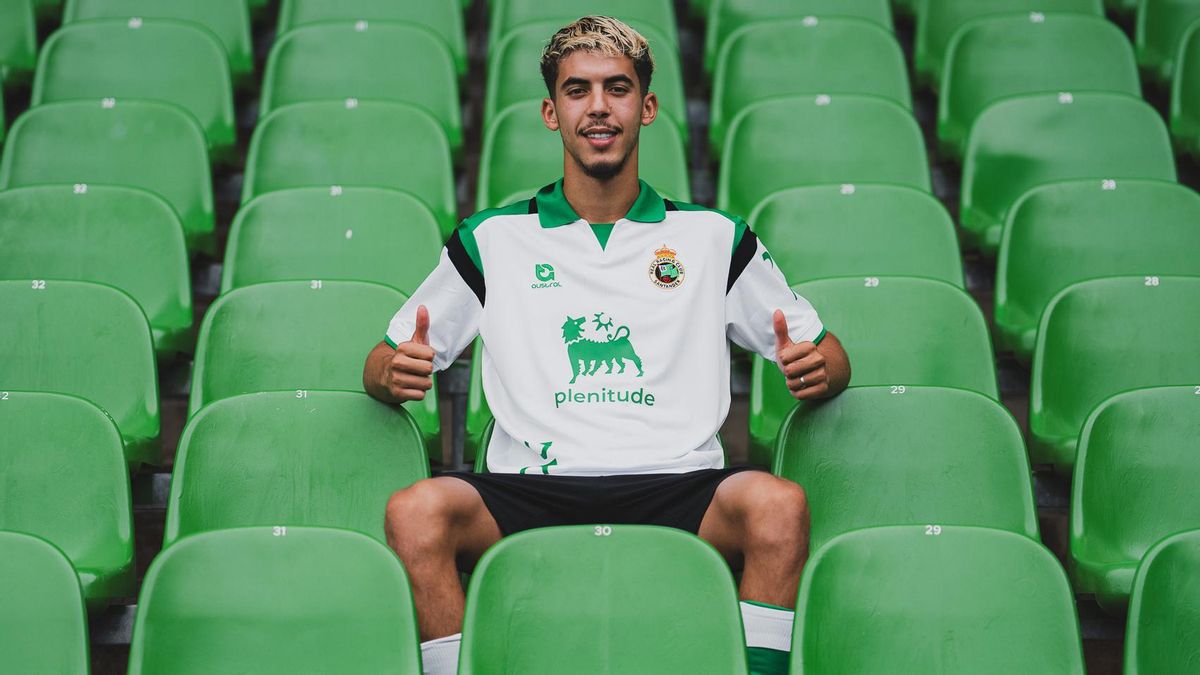 El delantero del Racing Yassir Zabiri.