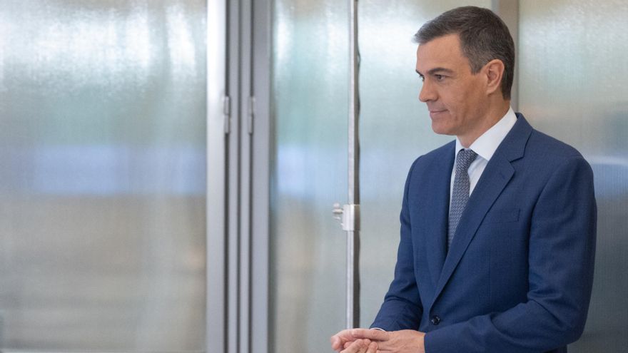El presidente del Gobierno, Pedro Sánchez