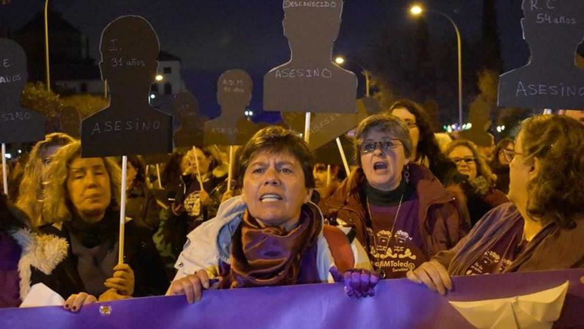 Manifestación 25N en Toledo