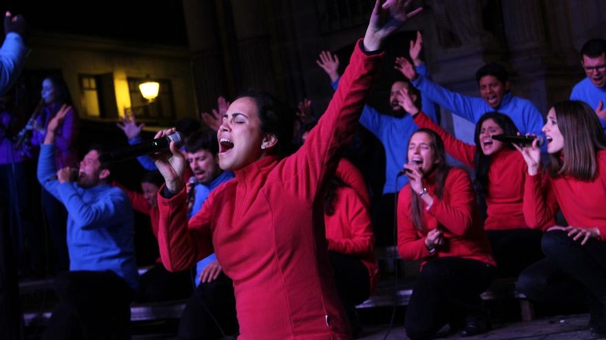 La Asociación Góspel de Navarra ofrecerá el 25 de diciembre un concierto en la plaza del Ayuntamiento de Pamplona