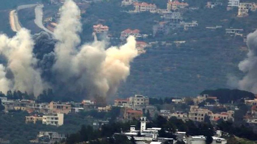 Intensos ataques aéreos israelíes sacudieron suburbios en el sur de Beirut