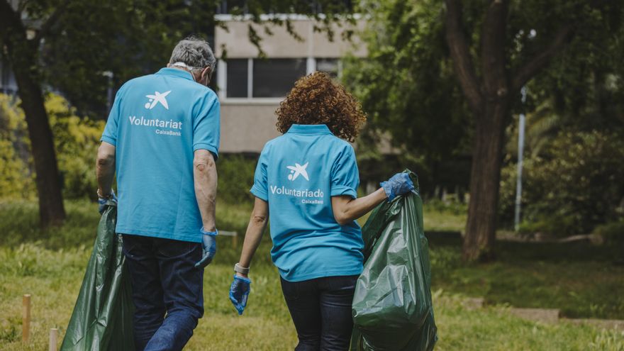 Voluntarios de Caixabank