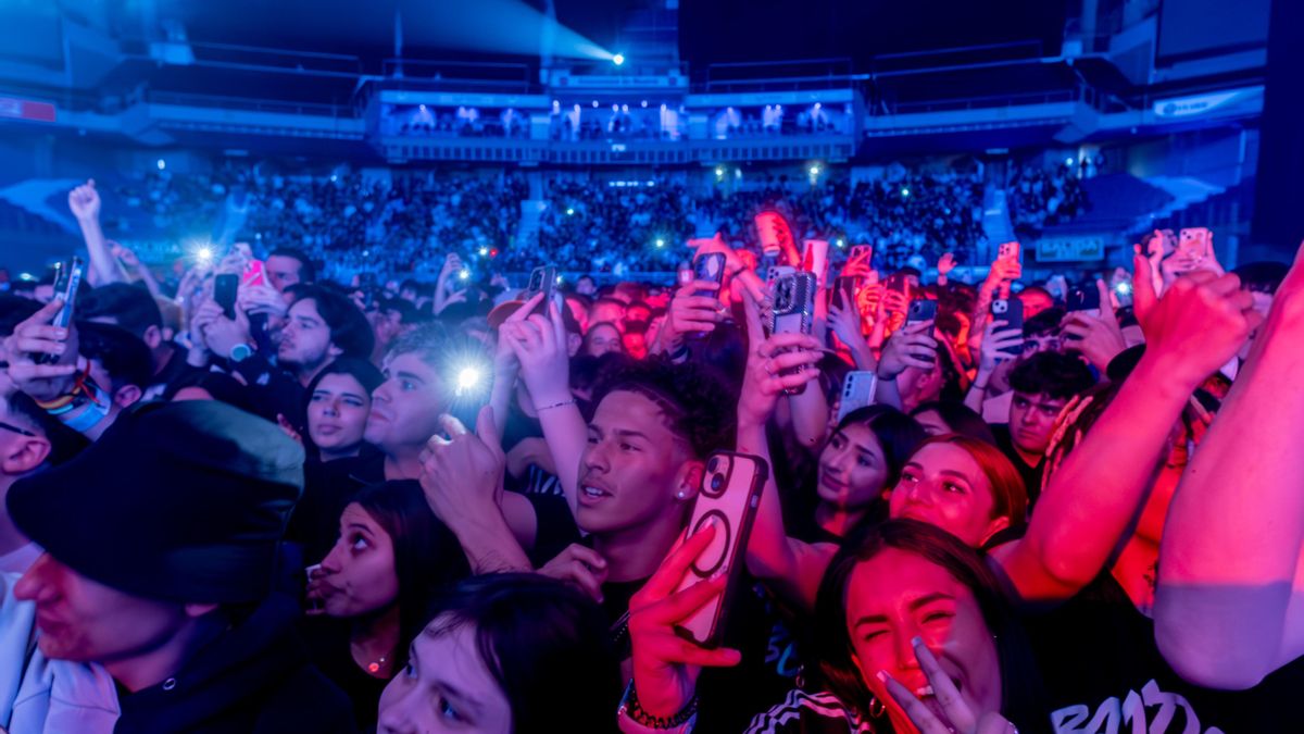 Público durante un concierto en Madrid