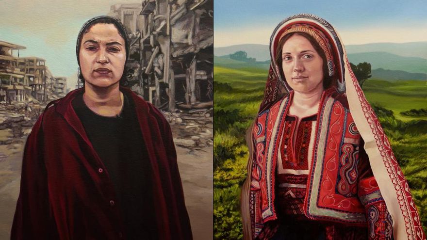La española que retrata el genocidio de Gaza en ARCO: "El arte debe subrayar algo tan monstruoso"