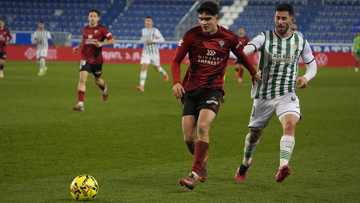 Las imágenes del CD Mirandés - Córdoba CF