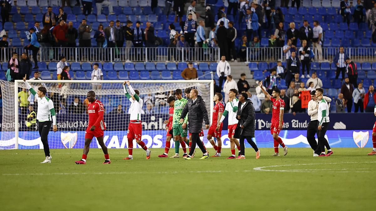 Las imágenes del Málaga CF - Córdoba CF