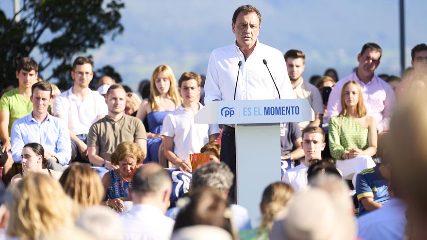 Félix de las Cuevas, diputado del PP por Cantabria en el Congreso y cabeza de lista de la candidatura del partido en la comunidad autónoma en las elecciones generales del 23J.