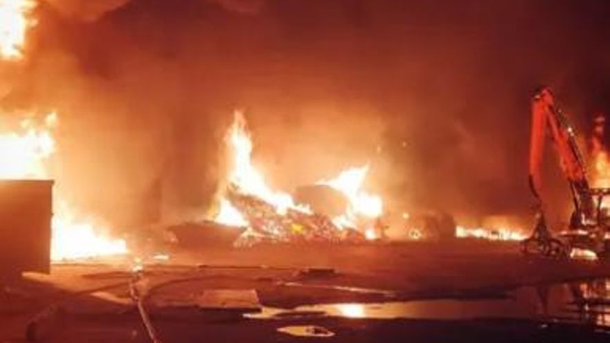 Incendio en Regusa, en Marchamalo (Guadalajara) el 3 de junio de 2026
