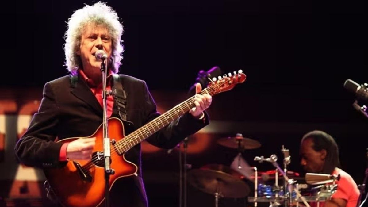 Antonio Rodríguez, durante un concierto en el Lope de Vega.