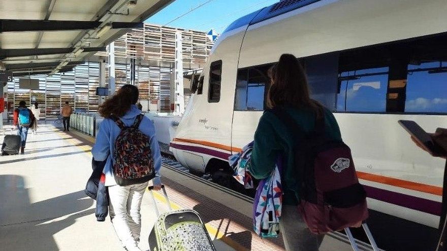 Estación de trenes de Huelva.