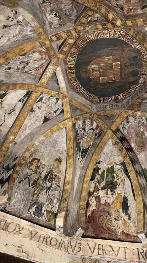 Detalle de una cúpula del espacio museístico de Santa Fe