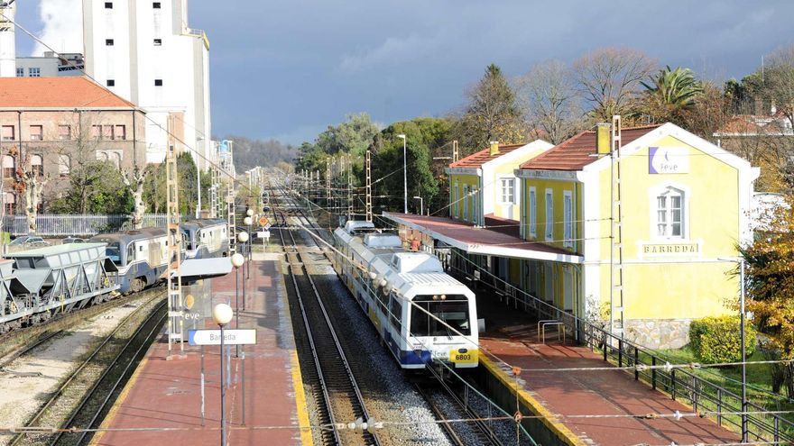 Estación de tres de Barreda.