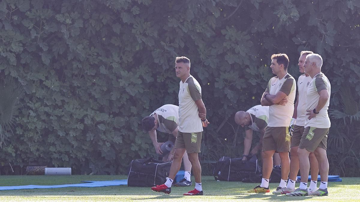 Primer entrenamiento de pretemporada del Córdoba CF, en imágenes