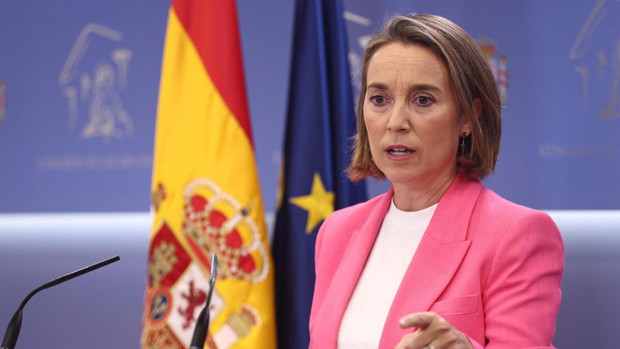 La secretaria general del Partido Popular, Cuca Gamarra, en una imagen de archivo.