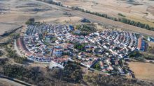 Vista aérea de Guadajira