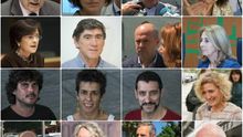 De arriba abajo y de izquierda a derecha, Darpón, Murga, Soto, Múgica, Greaves, Arcelay, Balerdi, Adán, Martínez, Macho, Sánchez, Obieta, Cabriada, Vega, Valero y Loma Osoria