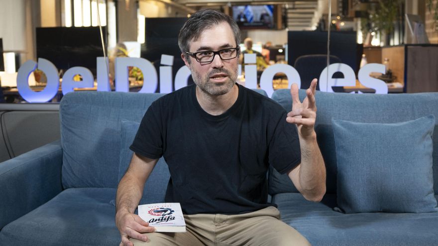 Mark Bray, autor de 'Antifa', tras salir de EEUU por amenazas: "Trump tiene un plan fascista y la pregunta es si lo logrará"