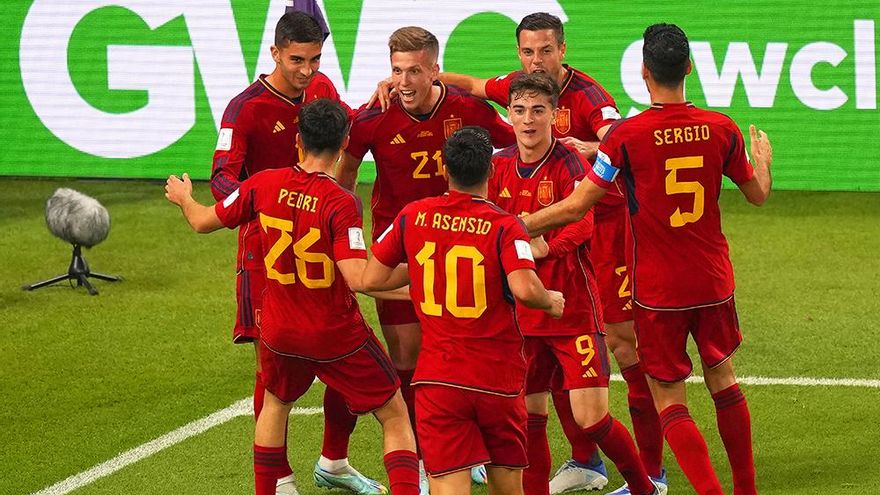 TVE golea (47.9% y 5.8 millones) con el histórico debut de España en el Mundial de Qatar