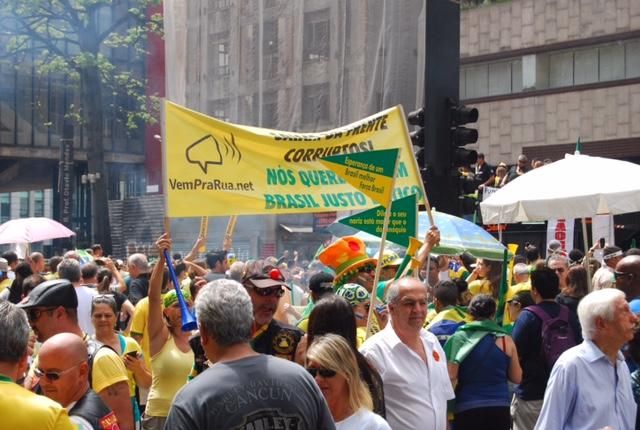 Protestas en Brasil