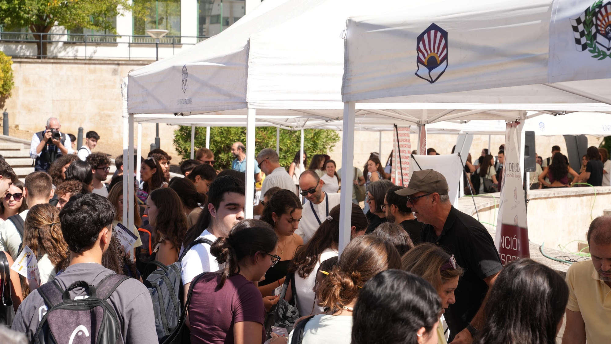 Feria de bienvenida al alumnado de nuevo ingreso de la UCO en el Campus de Rabanales