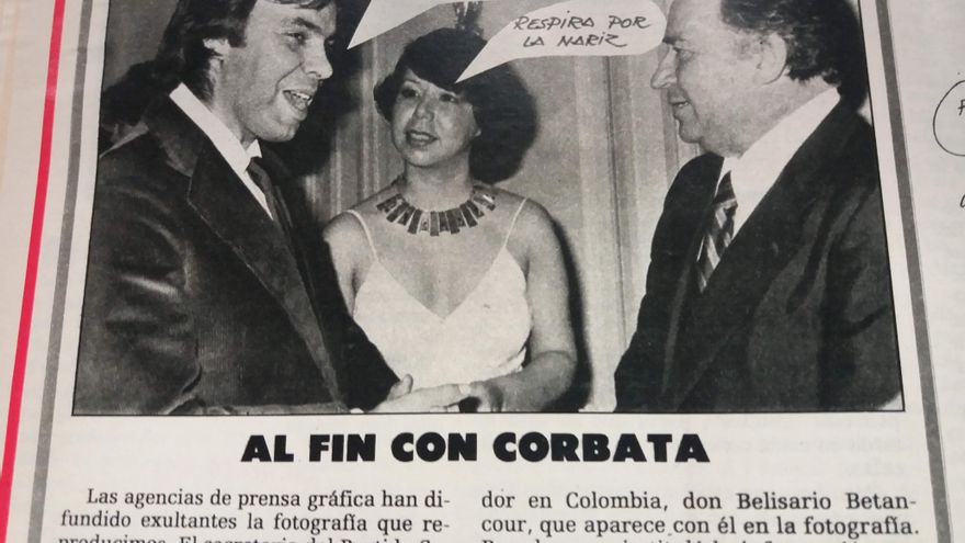 Imagen de Felipe González publicada en Cuadernos para el diálogo.