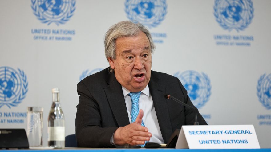 Imagen del secretario general de la ONU,l Antonio Guterres. EFE/ Mentor David Lorens