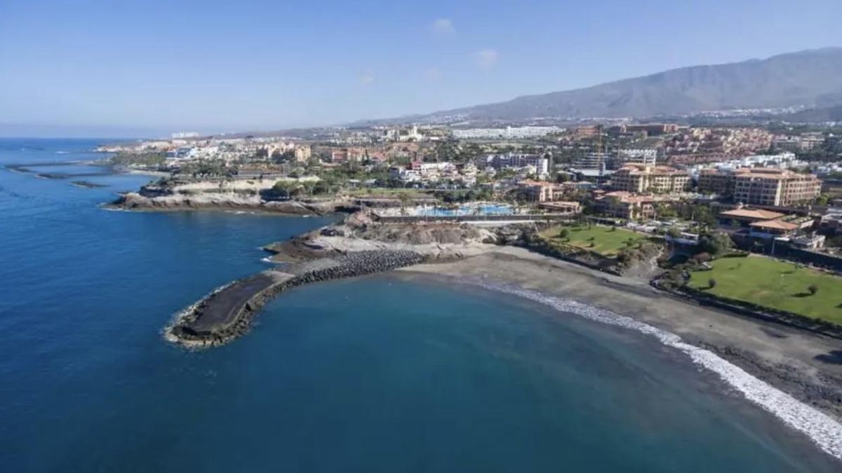 Playa de Fañabé, en Adeje (Tenerife)