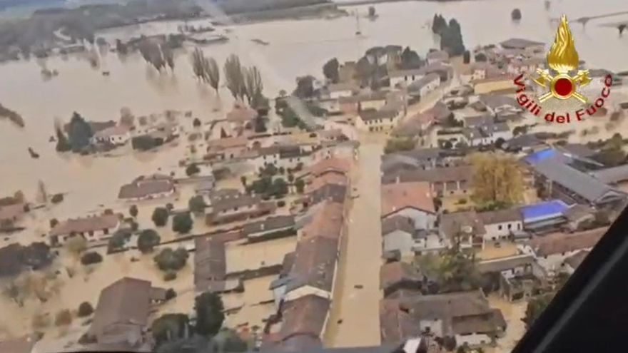 Las intensas lluvias en el norte de Italia causan inundaciones y dejan dos desaparecidos