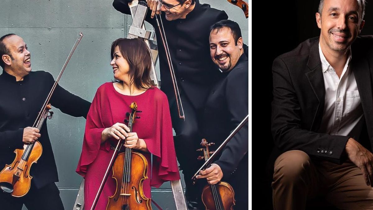 Concierto del Cuarteto Ornati e Ignacio Clemente en la Universidad de Las Palmas: música clásica y creación canaria