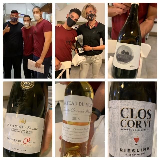 Equipos de sala, cocina y vinos del maridaje