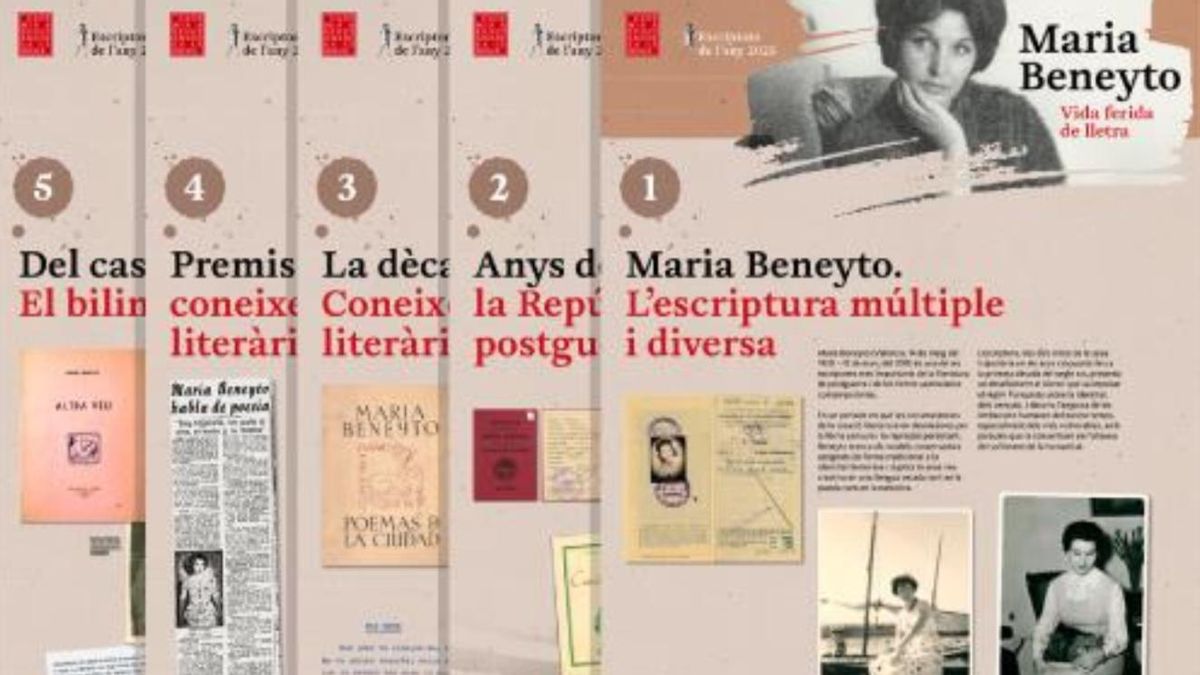 2025, el año que reconoció debidamente la literatura de Maria Beneyto.