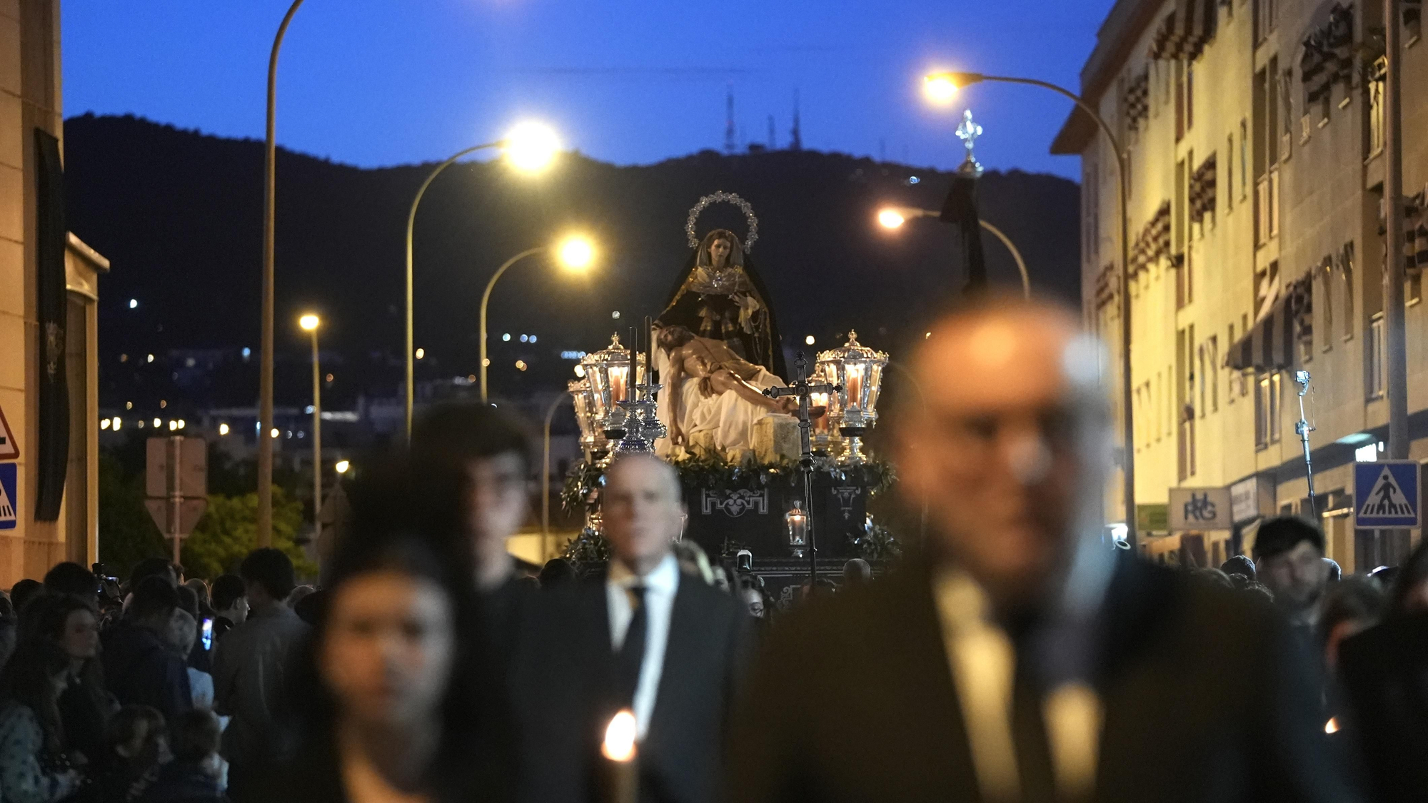 Salida procesional del Traslado al Sepulcro, en imágenes