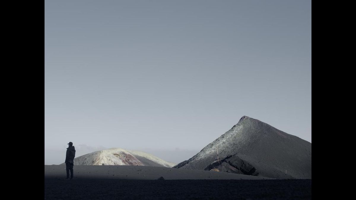 Uno de los escenarios del rodaje de ‘Kipuka, una isla en un mar de lava’.