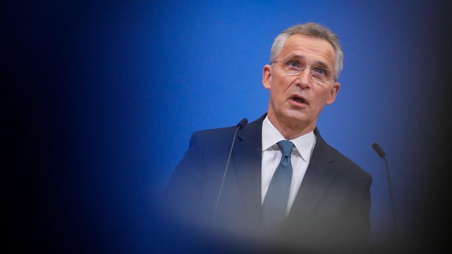 El secretario general de la OTAN, Jens Stoltenberg, destacó este viernes la voluntad de los líderes aliados de continuar sus esfuerzos diplomáticos para solventar la crisis en Ucrania y su acuerdo de que cualquier agresión "adicional" de Rusia tendrá "un alto coste".EFE/EPA/STEPHANIE LECOCQ