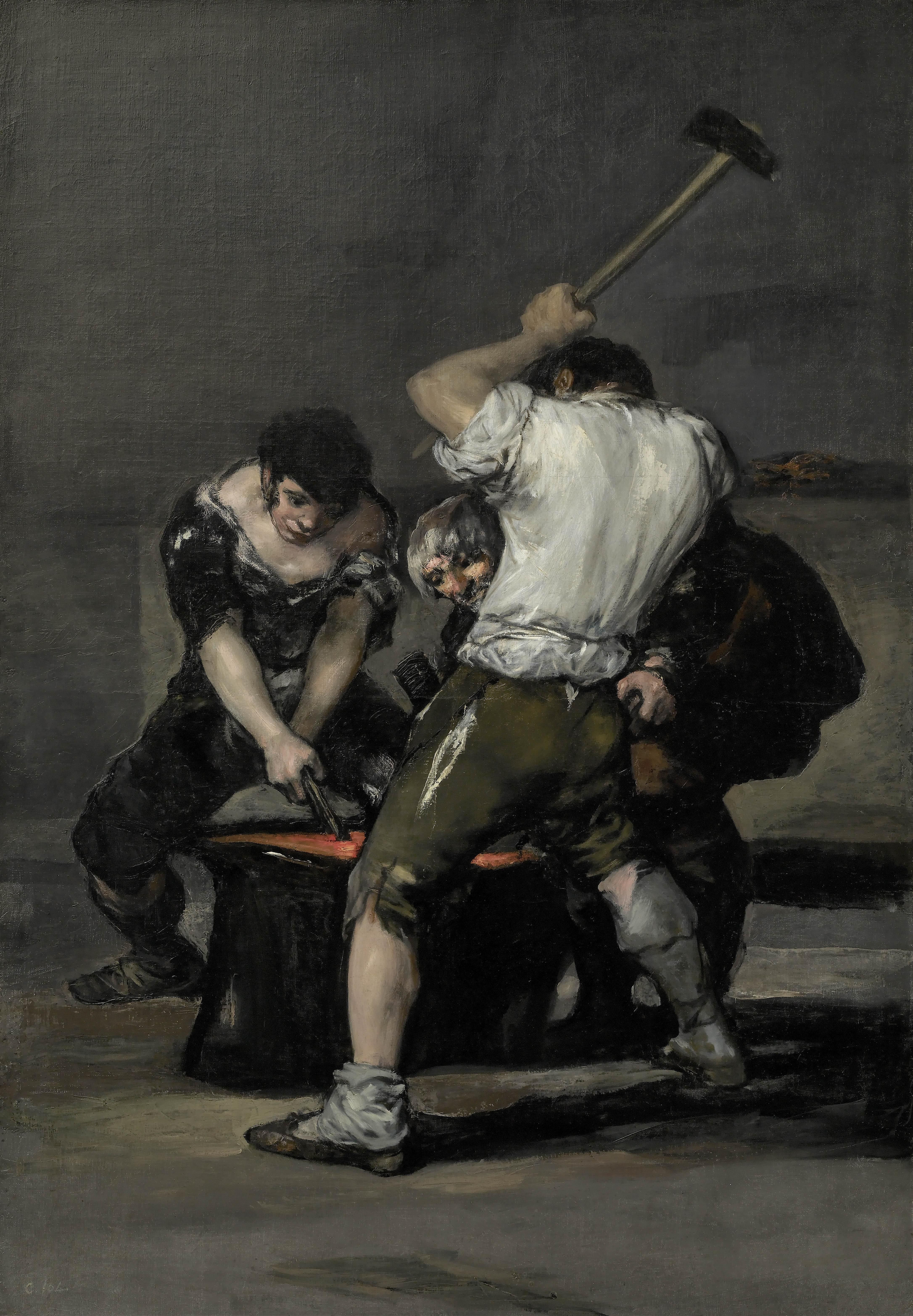 La fragua', de Francisco de Goya