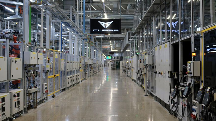 La planta de Seat en Martorell.