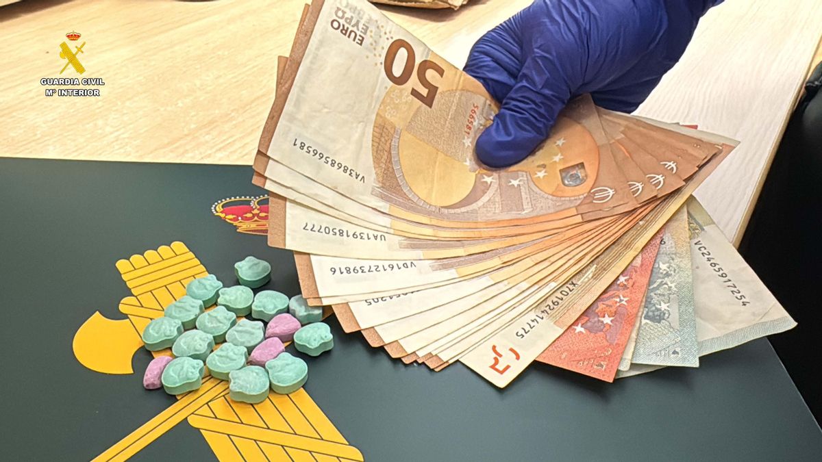 Detenido en Villamediana con casi una veintena de pastillas de MDMA