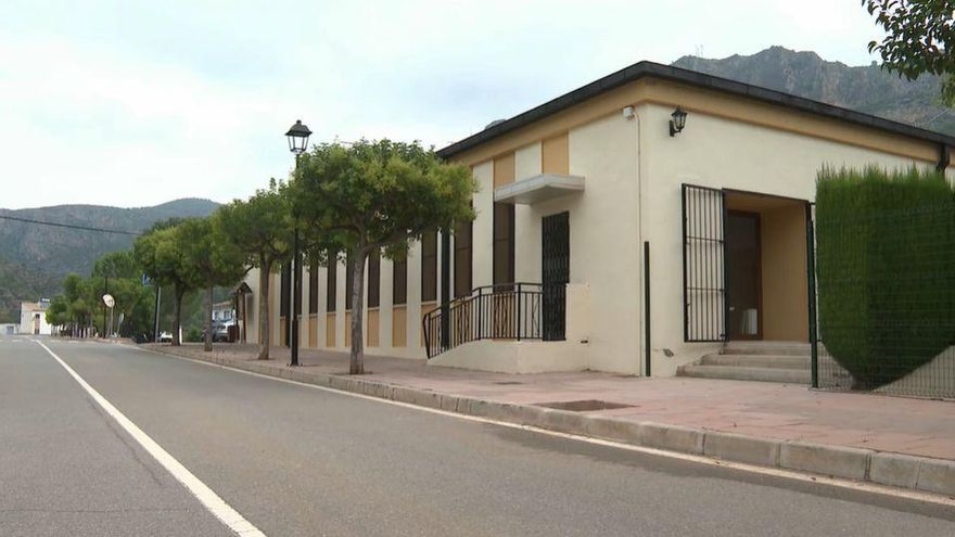 El local cultural que acoge desde este mismo curso el aulario del colegio de Argelita.