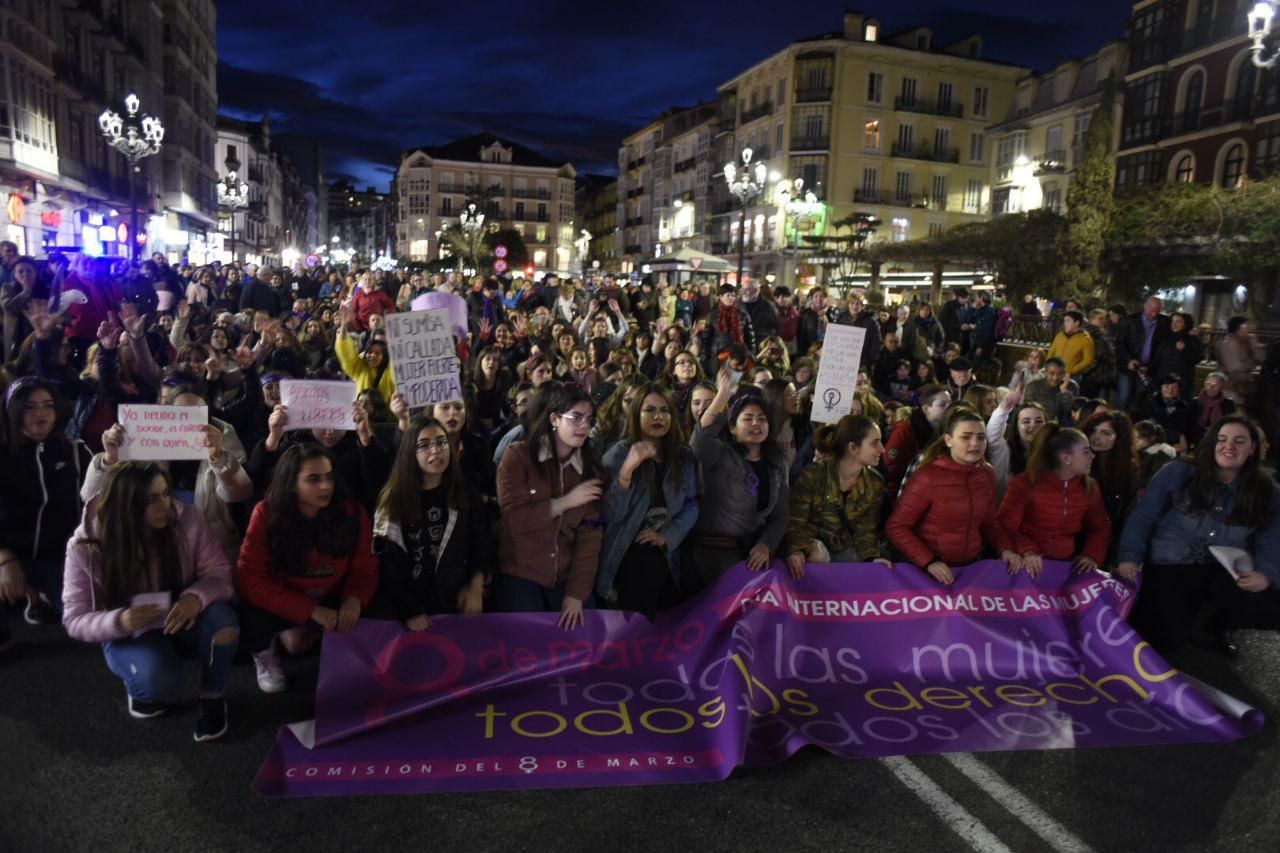 Las más jóvenes se han hecho notar a lo largo de todo el recorrido. | JOAQUÍN GÓMEZ SASTRE